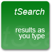 tSearch search as you type add-on